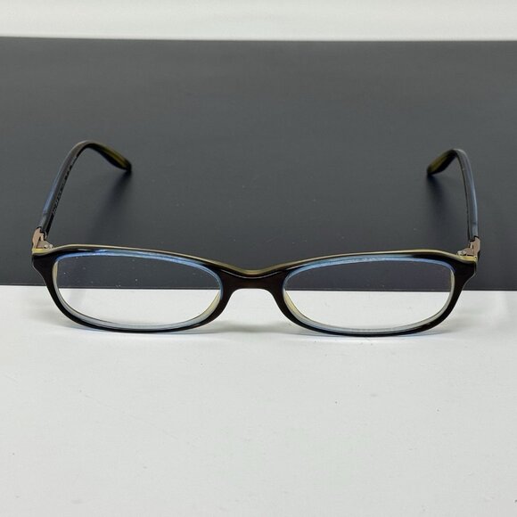 Ralph Lauren RA 7045 1165 Brown Slim Rectangle Eyeglasses Frames 49-17 135 Italy - Picture 2 of 12